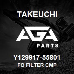 Y129917-55801 Takeuchi FO FILTER CMP | AGA Parts