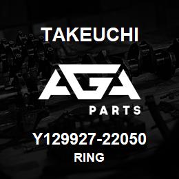 Y129927-22050 Takeuchi RING | AGA Parts