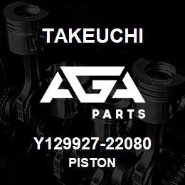 Y129927-22080 Takeuchi PISTON | AGA Parts