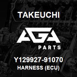 Y129927-91070 Takeuchi HARNESS (ECU) | AGA Parts