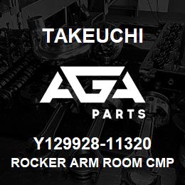 Y129928-11320 Takeuchi ROCKER ARM ROOM CMP | AGA Parts