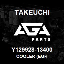 Y129928-13400 Takeuchi COOLER (EGR | AGA Parts