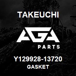 Y129928-13720 Takeuchi GASKET | AGA Parts