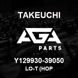 Y129930-39050 Takeuchi LO-T (HOP | AGA Parts