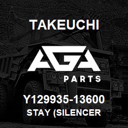 Y129935-13600 Takeuchi STAY (SILENCER | AGA Parts