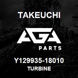 Y129935-18010 Takeuchi TURBINE | AGA Parts