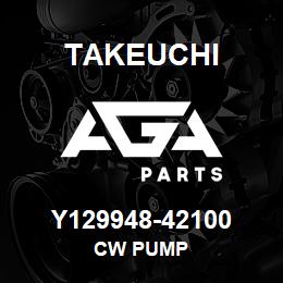 Y129948-42100 Takeuchi CW PUMP | AGA Parts