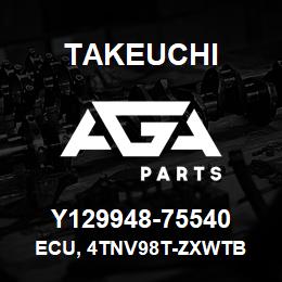 Y129948-75540 Takeuchi ECU, 4TNV98T-ZXWTB | AGA Parts