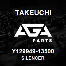 Y129949-13500 Takeuchi SILENCER | AGA Parts