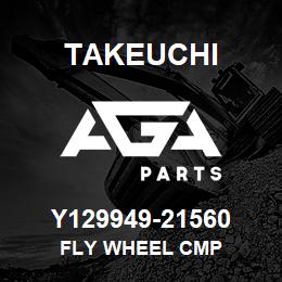 Y129949-21560 Takeuchi FLY WHEEL CMP | AGA Parts