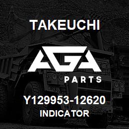 Y129953-12620 Takeuchi INDICATOR | AGA Parts