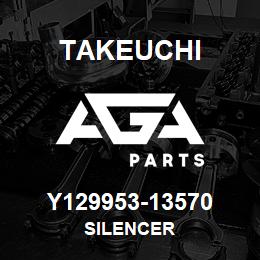 Y129953-13570 Takeuchi SILENCER | AGA Parts