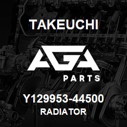 Y129953-44500 Takeuchi RADIATOR | AGA Parts