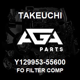 Y129953-55600 Takeuchi FO FILTER COMP | AGA Parts