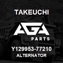 Y129953-77210 Takeuchi ALTERNATOR | AGA Parts