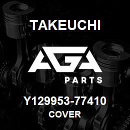 Y129953-77410 Takeuchi COVER | AGA Parts