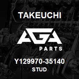 Y129970-35140 Takeuchi STUD | AGA Parts