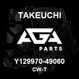 Y129970-49060 Takeuchi CW-T | AGA Parts