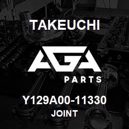 Y129A00-11330 Takeuchi JOINT | AGA Parts