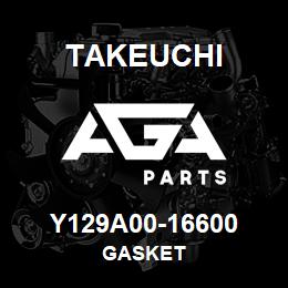 Y129A00-16600 Takeuchi GASKET | AGA Parts