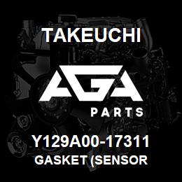 Y129A00-17311 Takeuchi GASKET (SENSOR | AGA Parts