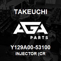 Y129A00-53100 Takeuchi INJECTOR (CR | AGA Parts