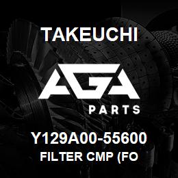 Y129A00-55600 Takeuchi FILTER CMP (FO | AGA Parts