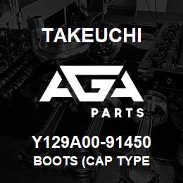 Y129A00-91450 Takeuchi BOOTS (CAP TYPE | AGA Parts