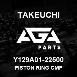 Y129A01-22500 Takeuchi PISTON RING CMP | AGA Parts