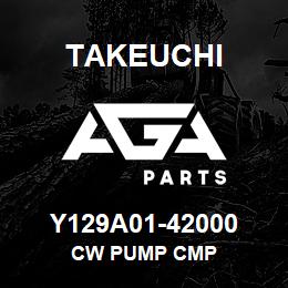 Y129A01-42000 Takeuchi CW PUMP CMP | AGA Parts