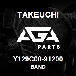 Y129C00-91200 Takeuchi BAND | AGA Parts