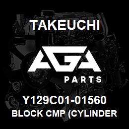 Y129C01-01560 Takeuchi BLOCK CMP (CYLINDER | AGA Parts