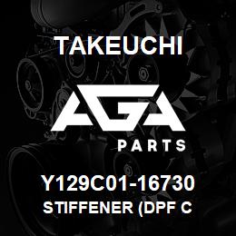 Y129C01-16730 Takeuchi STIFFENER (DPF C | AGA Parts