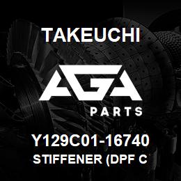 Y129C01-16740 Takeuchi STIFFENER (DPF C | AGA Parts