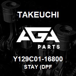 Y129C01-16800 Takeuchi STAY (DPF | AGA Parts