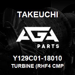 Y129C01-18010 Takeuchi TURBINE (RHF4 CMP | AGA Parts