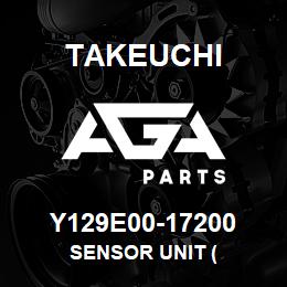 Y129E00-17200 Takeuchi SENSOR UNIT ( | AGA Parts