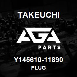 Y145610-11890 Takeuchi PLUG | AGA Parts