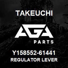 Y158552-61441 Takeuchi REGULATOR LEVER | AGA Parts