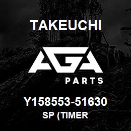 Y158553-51630 Takeuchi SP (TIMER | AGA Parts