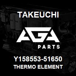 Y158553-51650 Takeuchi THERMO ELEMENT | AGA Parts