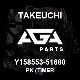 Y158553-51680 Takeuchi PK (TIMER | AGA Parts