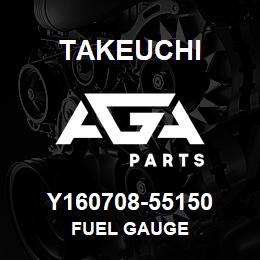 Y160708-55150 Takeuchi FUEL GAUGE | AGA Parts