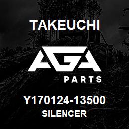 Y170124-13500 Takeuchi SILENCER | AGA Parts