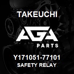 Y171051-77101 Takeuchi SAFETY RELAY | AGA Parts