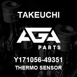 Y171056-49351 Takeuchi THERMO SENSOR | AGA Parts