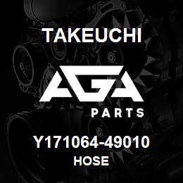 Y171064-49010 Takeuchi HOSE | AGA Parts