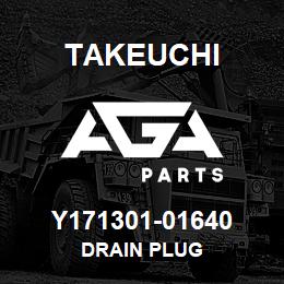 Y171301-01640 Takeuchi DRAIN PLUG | AGA Parts