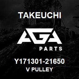 Y171301-21650 Takeuchi V PULLEY | AGA Parts