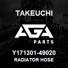 Y171301-49020 Takeuchi RADIATOR HOSE | AGA Parts